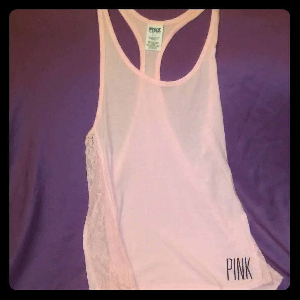 Victoria's secret Pink tank top gym, yoga, cardio